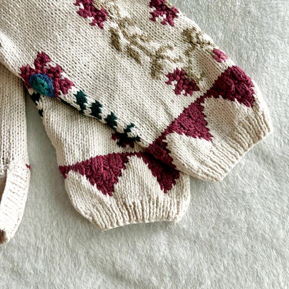 Vtg Signatures by Northern Isles II Sweater Ladies 3X Grandma Countrycore Chunky - Picture 7 of 9
